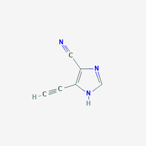5-Ethynylimidazole-4-carbonitrile