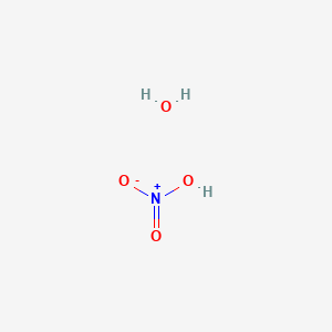 molecular formula H3NO4 B8620595 Nitric acid, monohydrate 