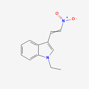 1-ethyl-3-(2-nitro-vinyl)-1H-indole