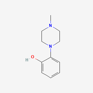 molecular formula C11H16N2O B8620763 2-(4-Methylpiperazin-1-yl)phenol 