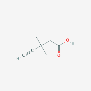 3,3-Dimethylpent-4-ynoic acid