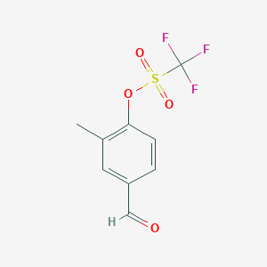 4-Formyl-2-methylphenyl trifluoromethanesulfonate