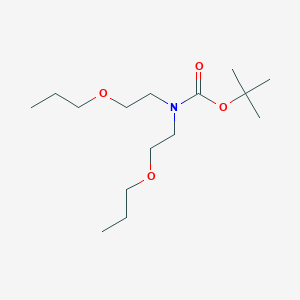 Tert-butyl bis(2-propoxyethyl)carbamate