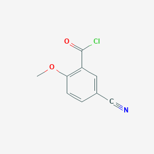 5-Cyano-2-methoxy-benzoyl chloride