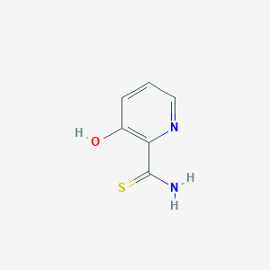 molecular formula C6H6N2OS B8621032 3-Hydroxythiopicolinamide 