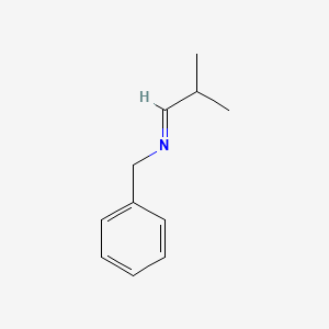 molecular formula C11H15N B8621047 N-benzyl-2-methylpropan-1-imine CAS No. 22483-21-2