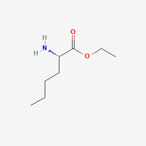 molecular formula C8H17NO2 B8621133 L-norleucine ethyl ester 