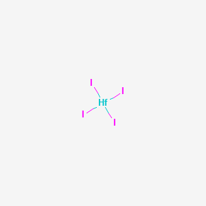molecular formula HfI4 B086213 四碘化铪 CAS No. 13777-23-6
