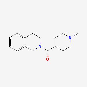 2-[(1-Methyl-4-piperidyl)carbonyl]1,2,3,4-tetrahydroisoquinoline