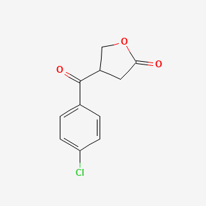 4-(4-Chlorobenzoyl)oxolan-2-one