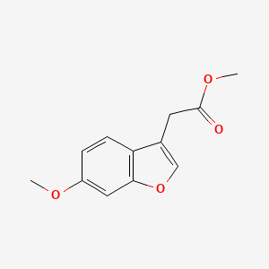 Methyl 2-(6-methoxy-1-benzofuran-3-yl)acetate