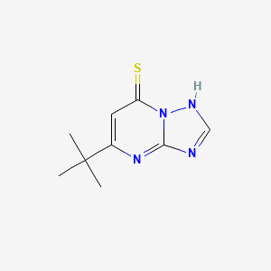 5-tert-Butyl[1,2,4]triazolo[1,5-a]pyrimidine-7(1H)-thione