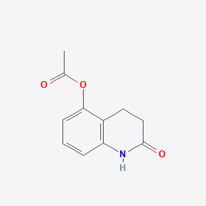 2-Oxo-1,2,3,4-tetrahydroquinolin-5-yl acetate