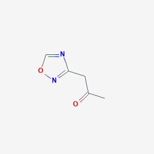 molecular formula C5H6N2O2 B8621924 3-Acetonyl-1,2,4-oxadiazole 