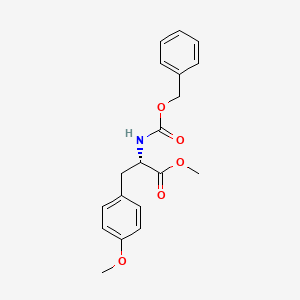 molecular formula C19H21NO5 B8622004 methyl(2S)-2-{[(benzyloxy)carbonyl]amino}-3-(4-methoxyphenyl)propanoate 