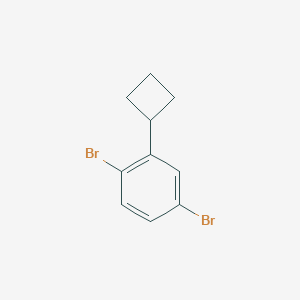 1,4-Dibromo-2-cyclobutylbenzene