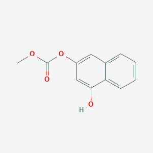 Carbonic acid 4-hydroxy-naphthalen-2-yl ester methyl ester