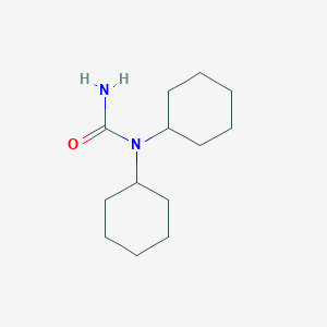 molecular formula C13H24N2O B8622179 1,1-Dicyclohexylurea 