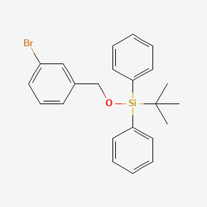 B8622279 [(3-Bromophenyl)methoxy](tert-butyl)diphenylsilane CAS No. 124038-07-9
