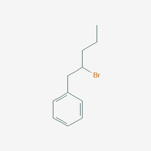 molecular formula C11H15Br B8622618 (2-Bromopentyl)benzene 