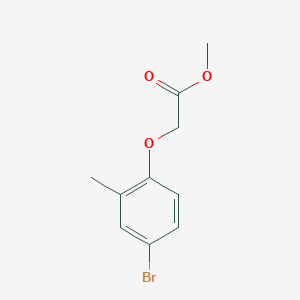 molecular formula C10H11BrO3 B8622717 (4-Bromo-2-methyl-phenoxy)-acetic acid methyl ester 