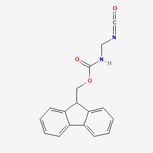Carbamic acid, (isocyanatomethyl)-, 9H-fluoren-9-ylmethyl ester