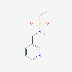N-[(pyridin-3-yl)methyl]ethane-1-sulfonamide
