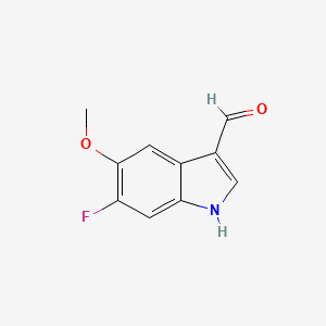 6-fluoro-5-methoxy-1H-indole-3-carbaldehyde