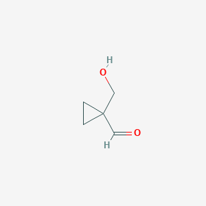 1-(Hydroxymethyl)cyclopropane carboaldehyde
