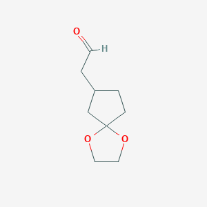 1,4-Dioxaspiro[4.4]nonane-7-acetaldehyde