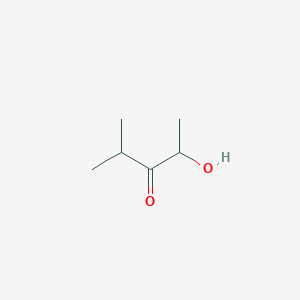 molecular formula C6H12O2 B8623176 2-Hydroxy-4-methylpentan-3-one 