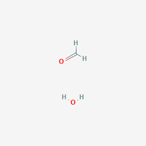 molecular formula CH4O2 B8623348 Formaldehyde water CAS No. 53280-35-6