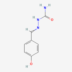 molecular formula C8H9N3O2 B8623556 [(4-Hydroxyphenyl)methylideneamino]urea 
