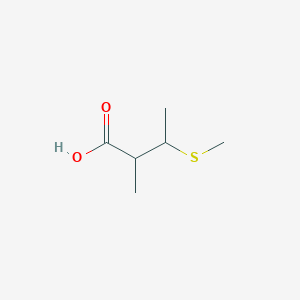2-Methyl-3-(methylthio)butanoic acid