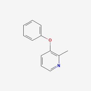 molecular formula C12H11NO B8623891 2-Methyl-3-phenoxypyridine 