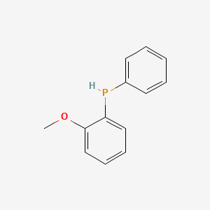 molecular formula C13H13OP B8624043 (2-Methoxyphenyl)(phenyl)phosphane CAS No. 92025-78-0