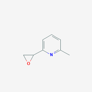 molecular formula C8H9NO B8624047 2-Methyl-6-(oxiran-2-yl)pyridine CAS No. 91929-52-1
