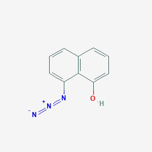 molecular formula C10H7N3O B8624063 8-Azidonaphthalen-1-ol CAS No. 36519-80-9