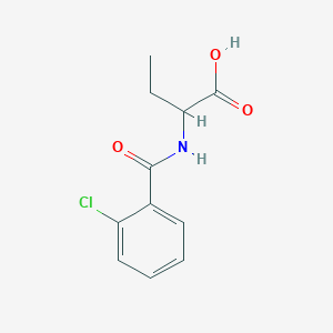 2-(2-Chloro-benzoylamino)-butyric acid