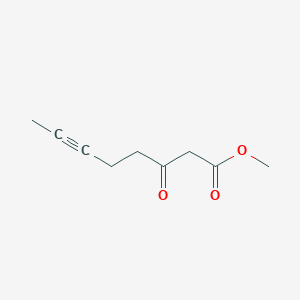 6-Octynoic acid, 3-oxo-, methyl ester