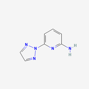 6-(2H-1,2,3-triazol-2-yl)pyridin-2-amine