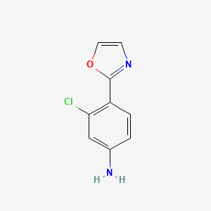 4-(2-Oxazolyl)-3-chloroaniline