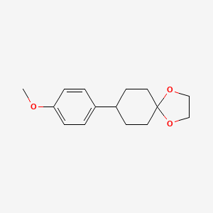 8-(4-Methoxyphenyl)-1,4-dioxaspiro[4.5]decane