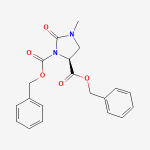 1,5-dibenzyl (5S)-3-methyl-2-oxoimidazolidine-1,5-dicarboxylate