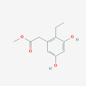 Methyl (2-ethyl-3,5-dihydroxyphenyl)acetate