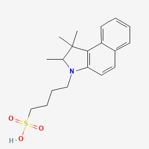 4-(1,1,2-Trimethyl-1,2-dihydro-3H-benzo[e]indol-3-yl)butane-1-sulfonic acid