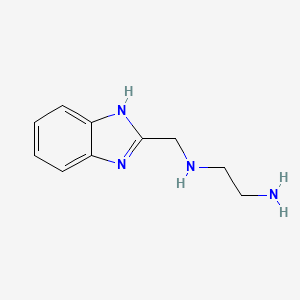 N1-((1H-Benzo[d]imidazol-2-yl)methyl)ethane-1,2-diamine