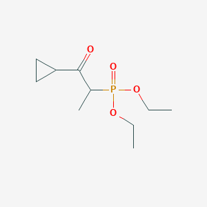 Diethyl (1-cyclopropyl-1-oxopropan-2-yl)phosphonate