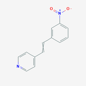 4-[2-(3-Nitrophenyl)ethenyl]-pyridine