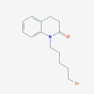 1-(5-Bromopentan-1-yl)-3,4-dihydroquinolin-2(1H)-one